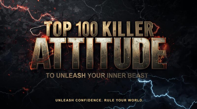 Top 100 Killer Attitude Quotes